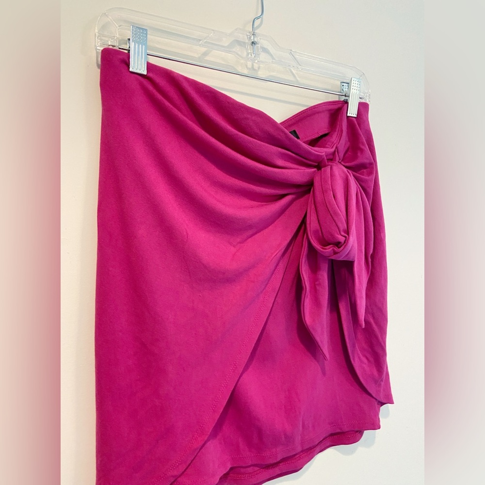 Lulus hot pink mini skirt